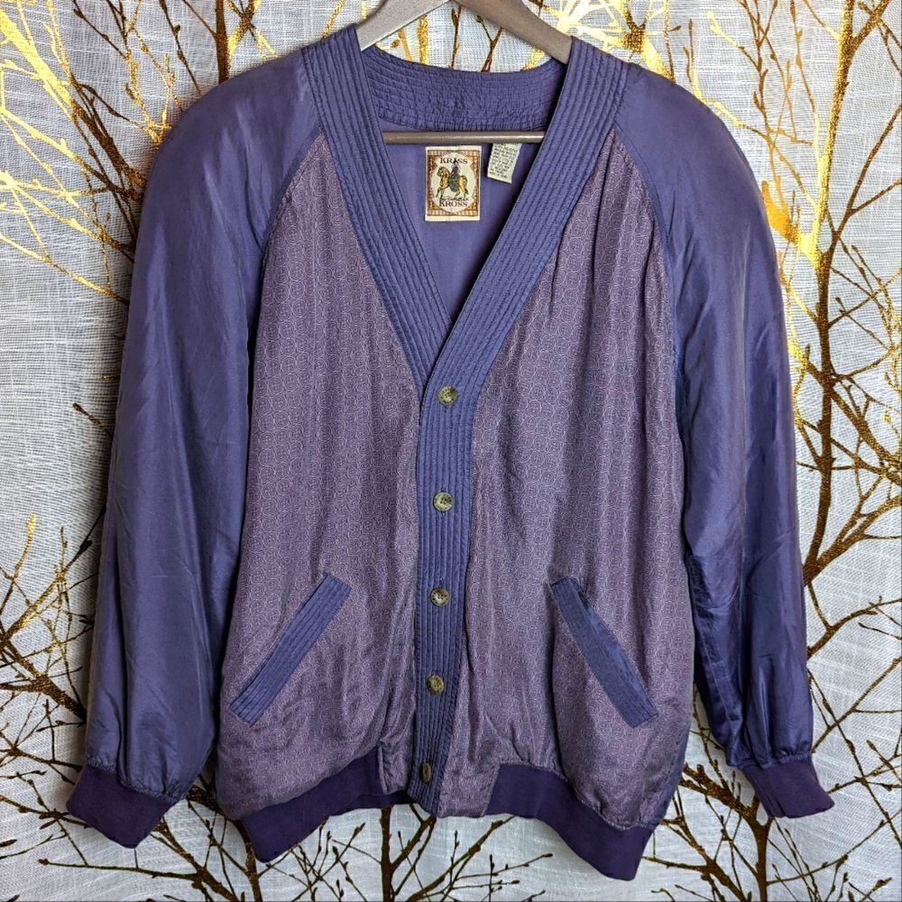 vintage kriss kross bomber jacket